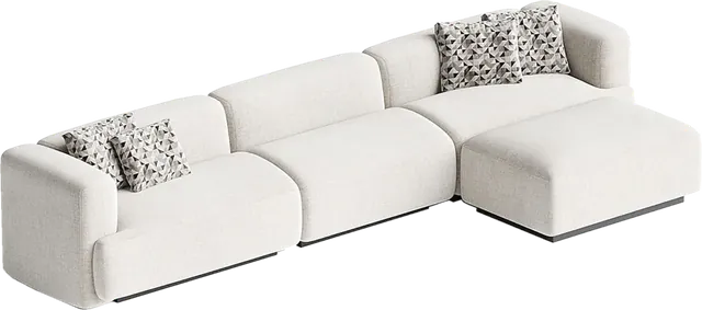 Atlas L-shape sofa